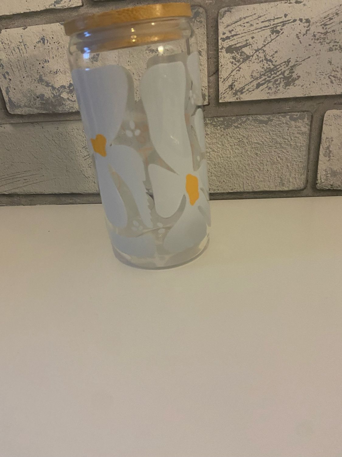 SECONDS - Stay Positive Glass Tumbler