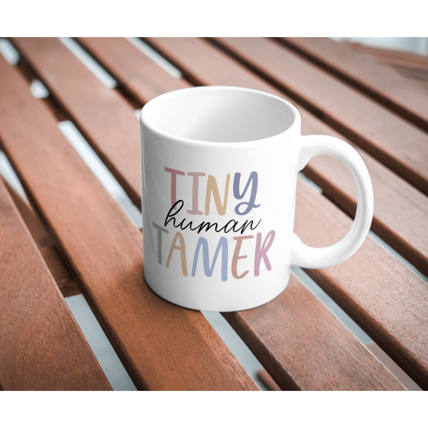 Tiny Human Tamer Mug &amp; Coaster