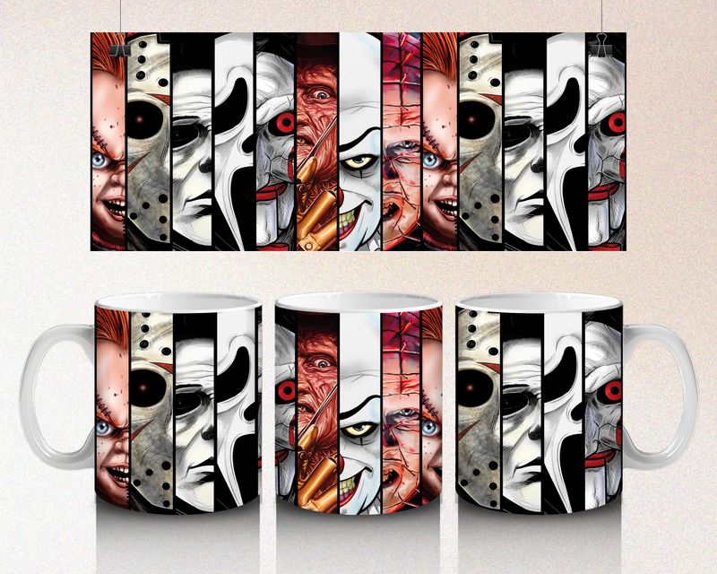 Horror Faces Mug