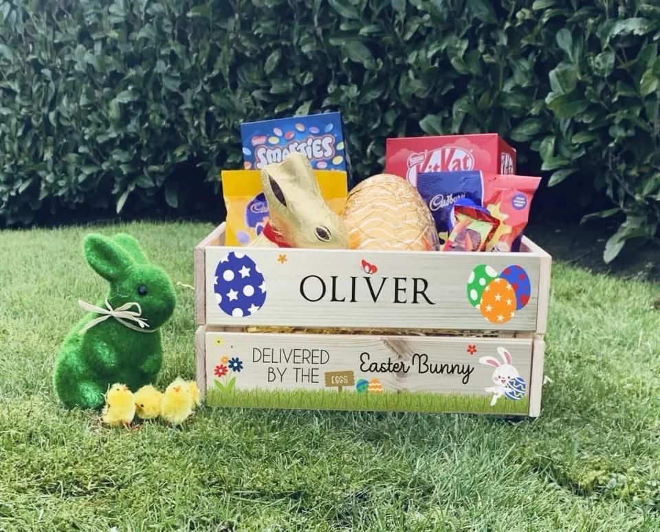 Personalised Easter Crates