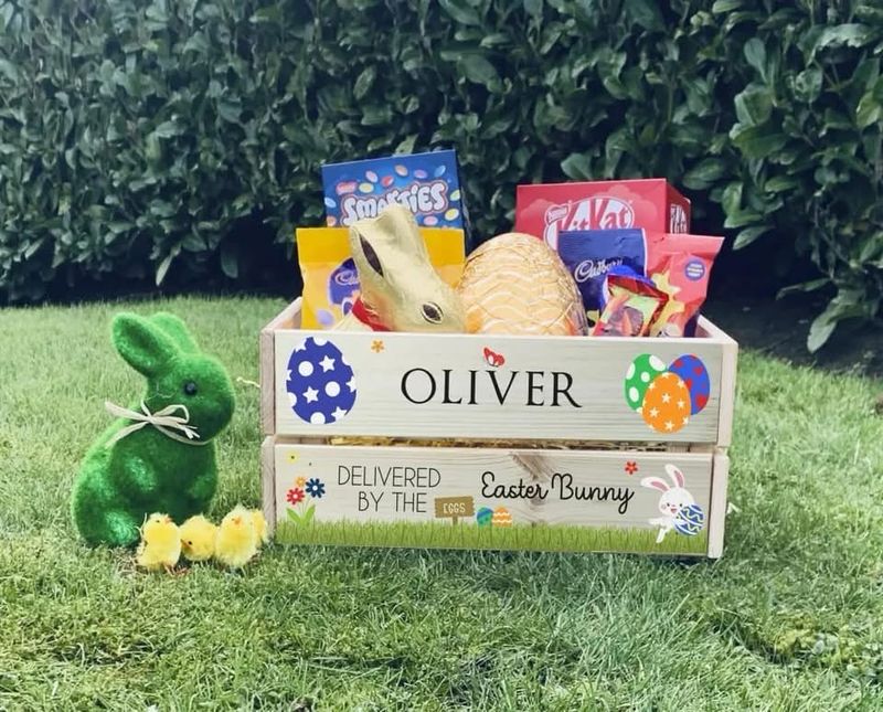 Personalised Easter Crates