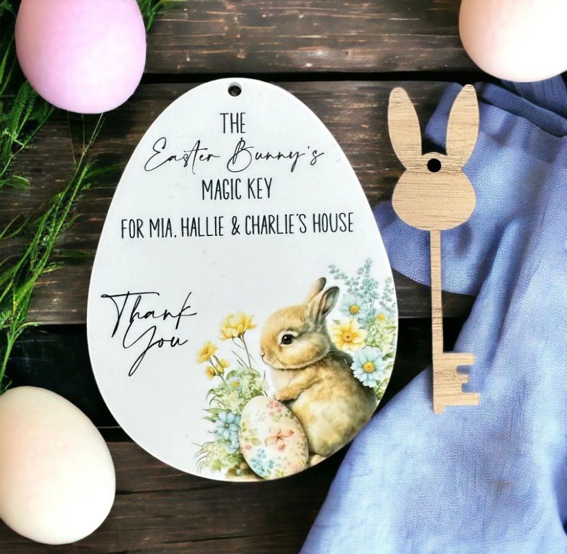 Easter Bunny Magic Key