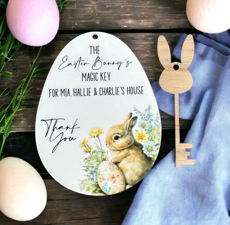 Easter Bunny Magic Key