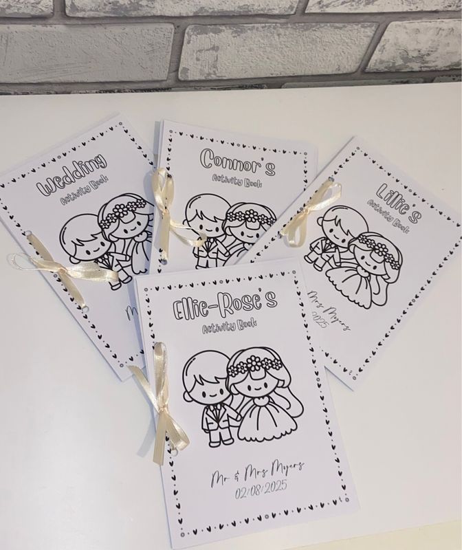 Wedding Children’s Activity Packs