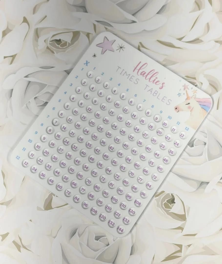 Times Tables Boards
