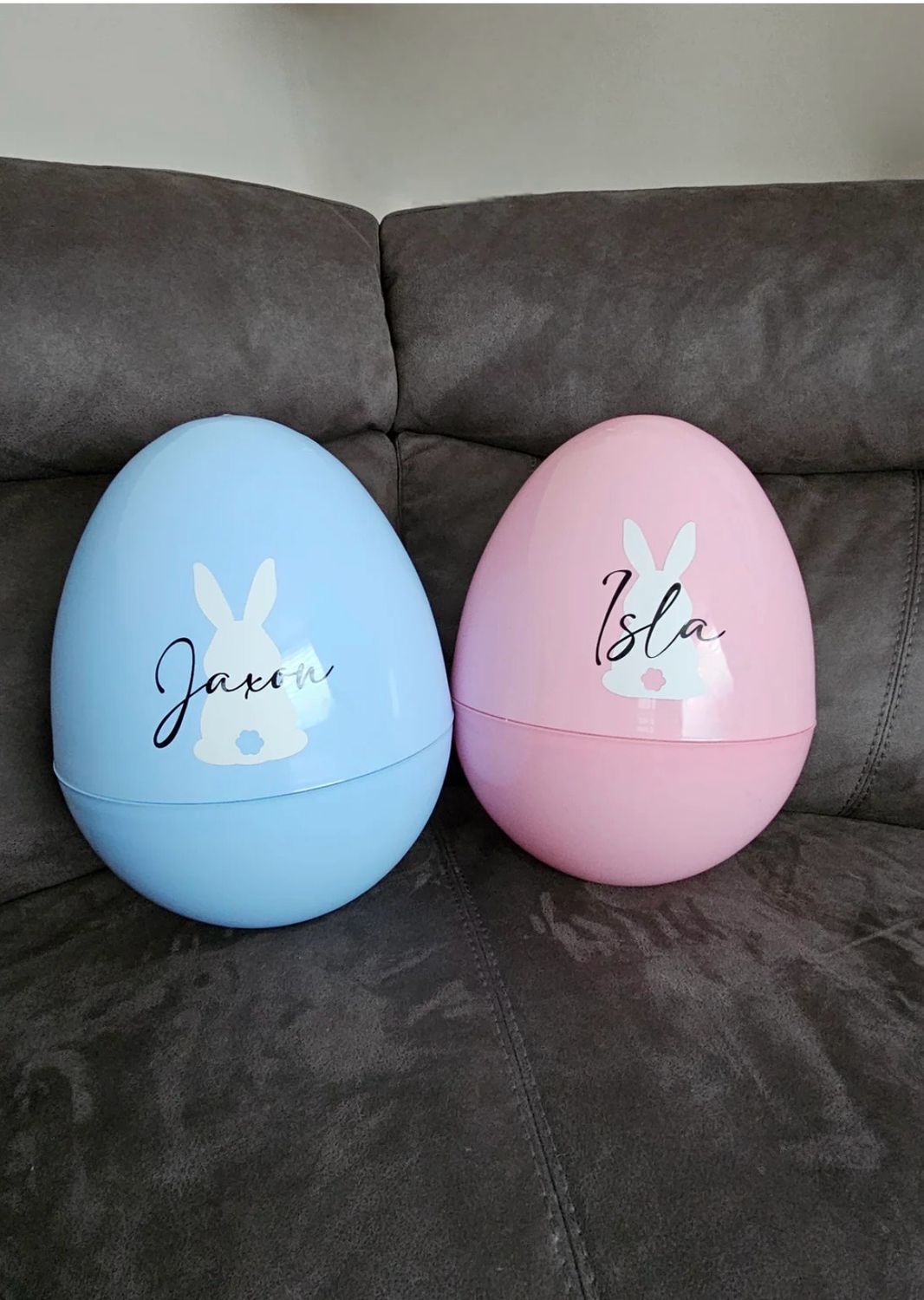 Giant Personalised Easter Eggs