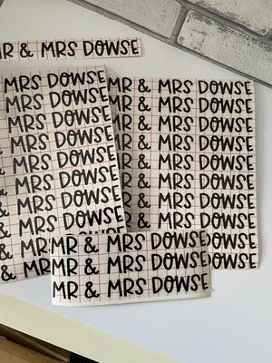 Foam Glow Stick Decals