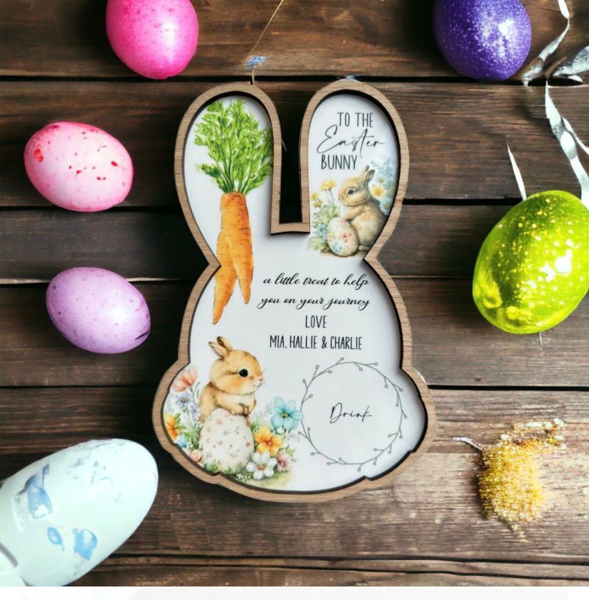 Easter Bunny Treat Board