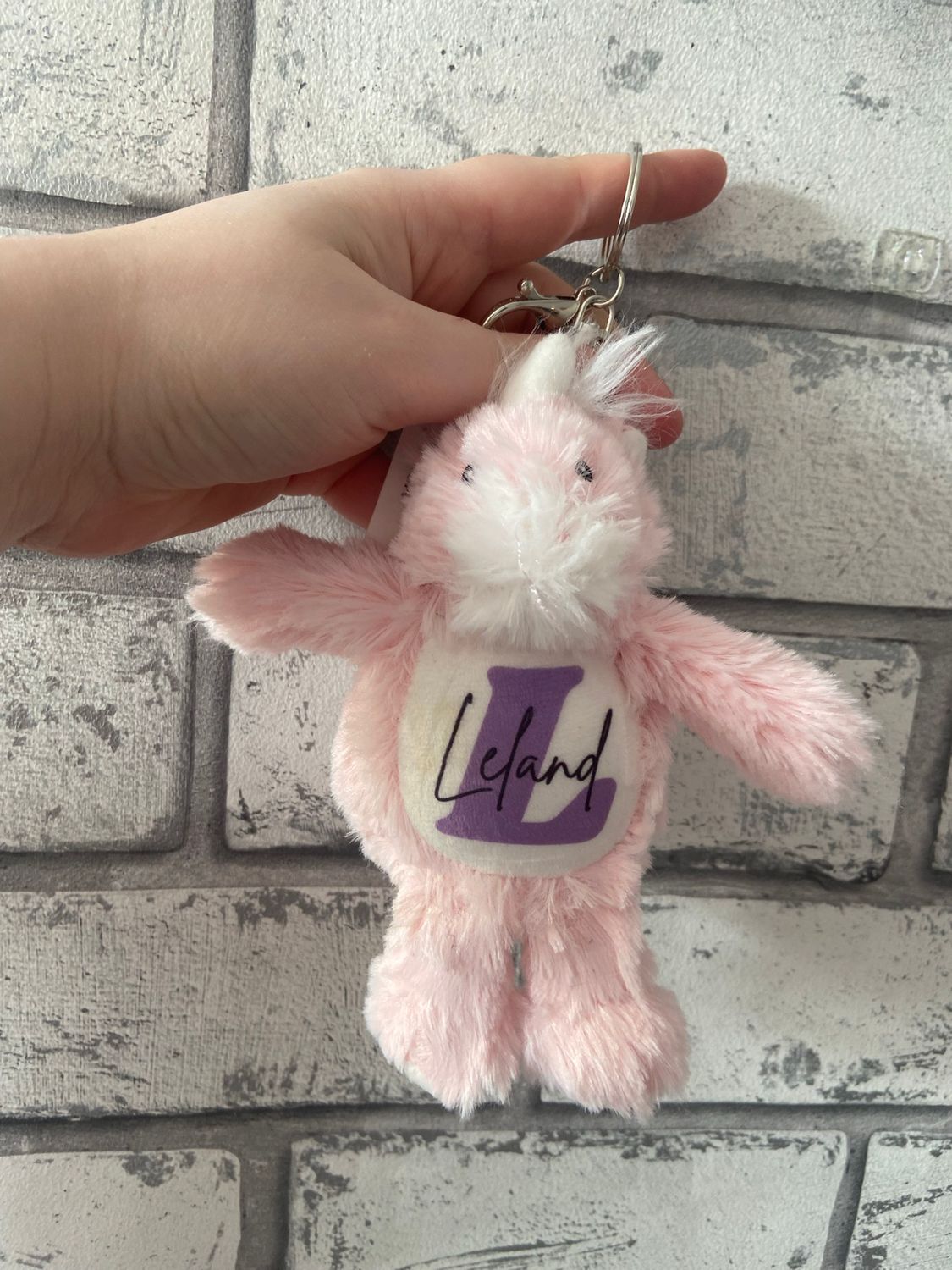 Plush Personalised Keyrings