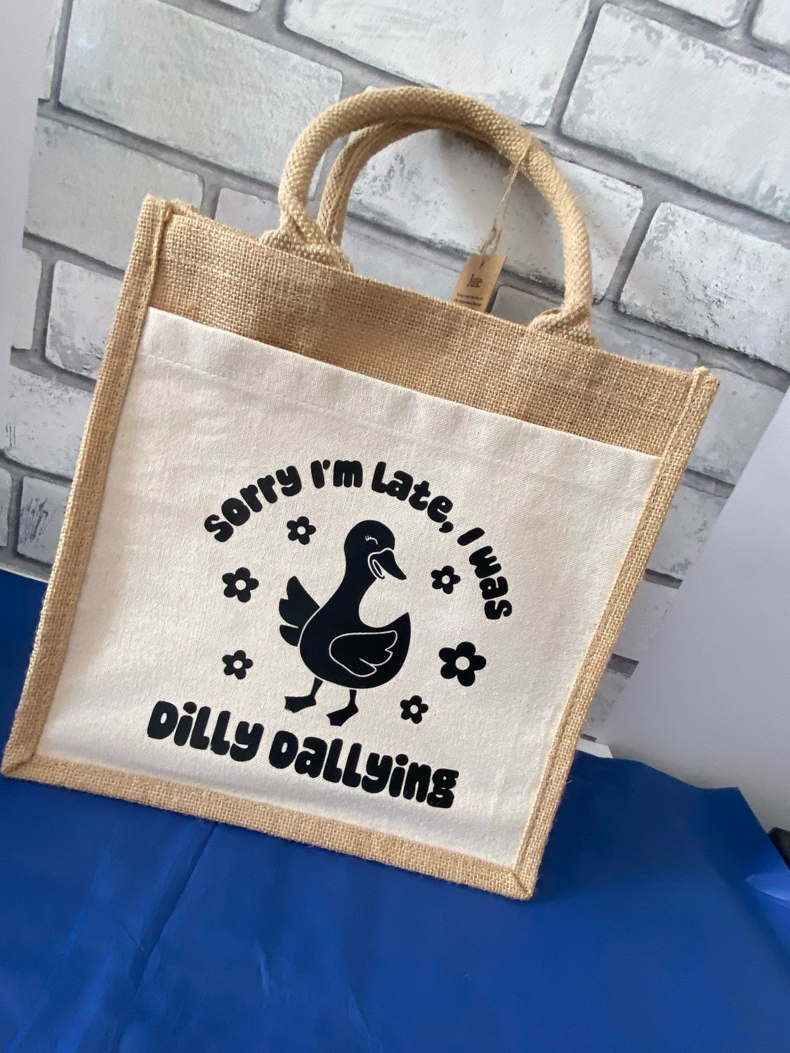 Dilly Dallying Tote Bag