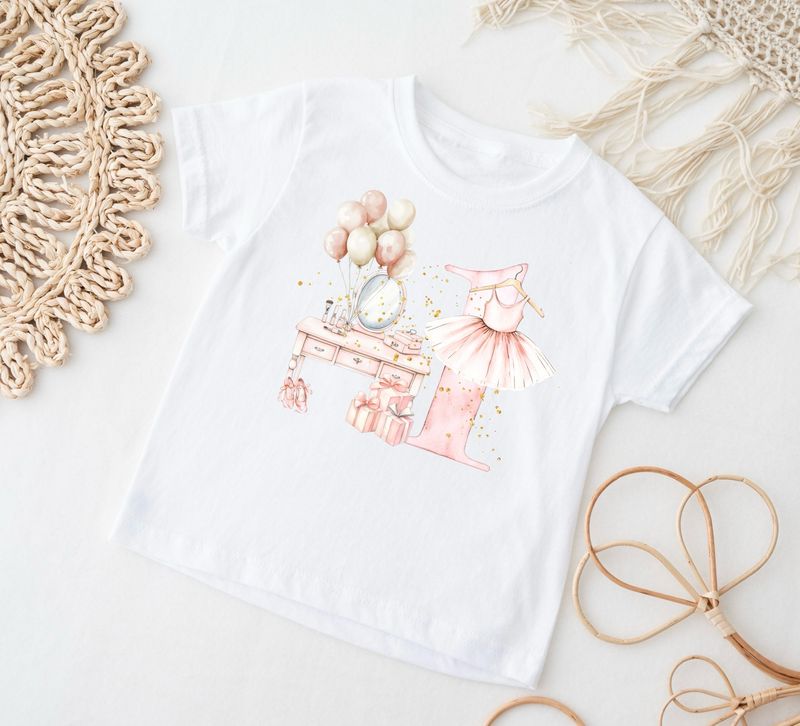 Ballerina Birthday T-shirts