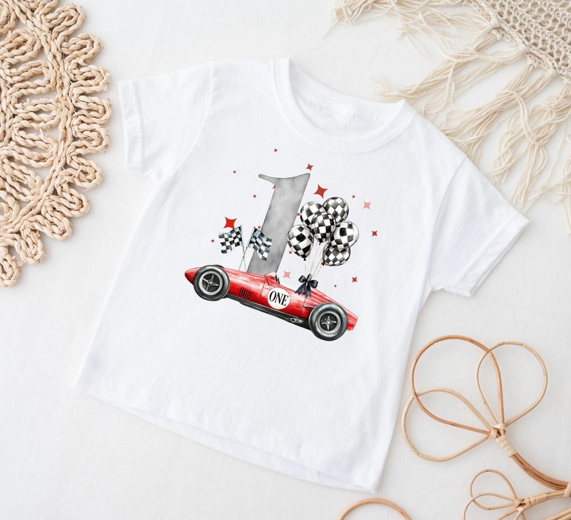 Racing Car Birthday T-shirts