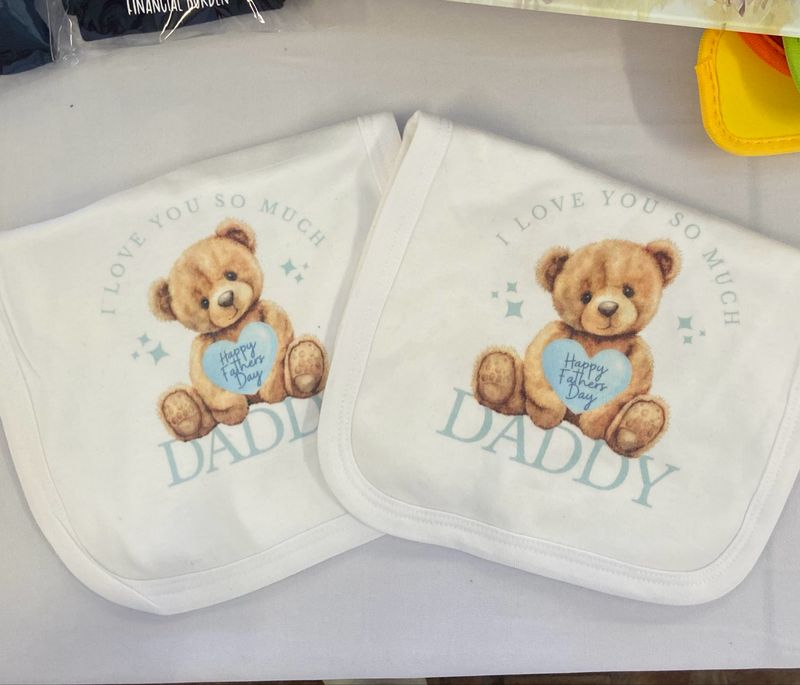 Fathers Day Bibs