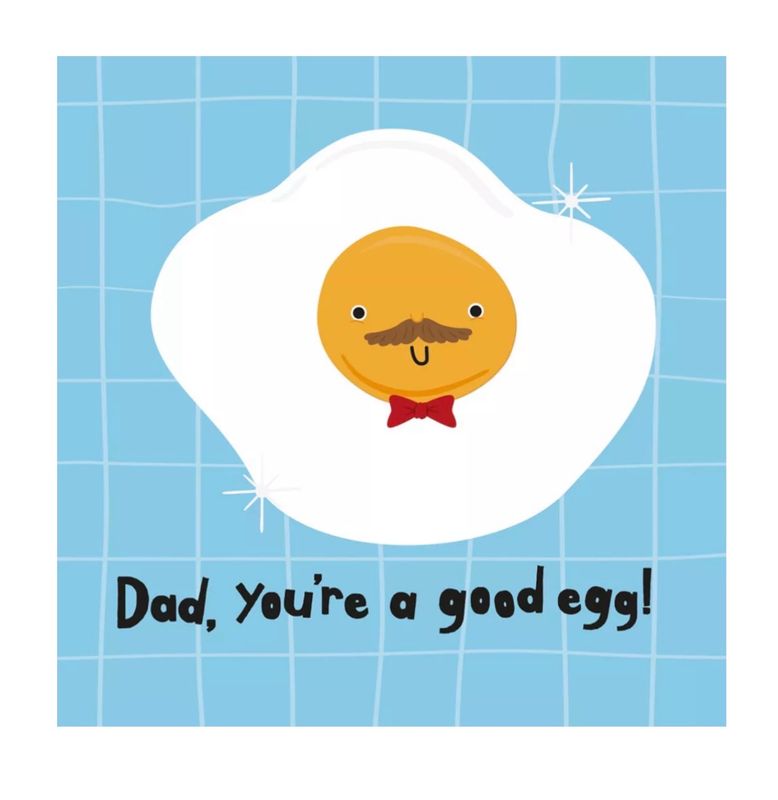 Good Egg Fathers Day Card