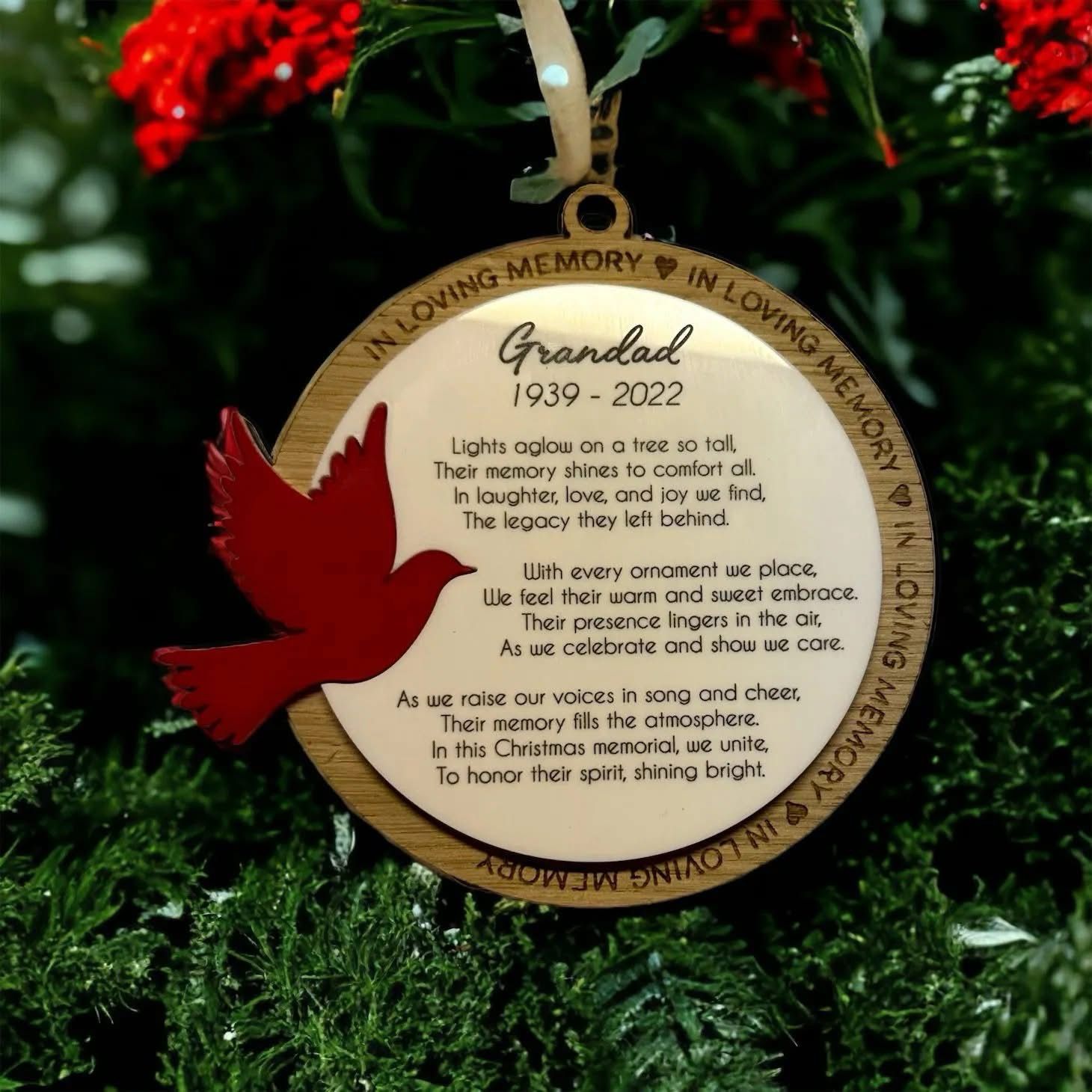 In Loving Memory Bauble
