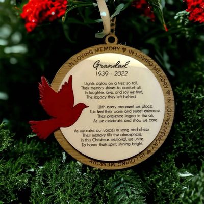 In Loving Memory Bauble