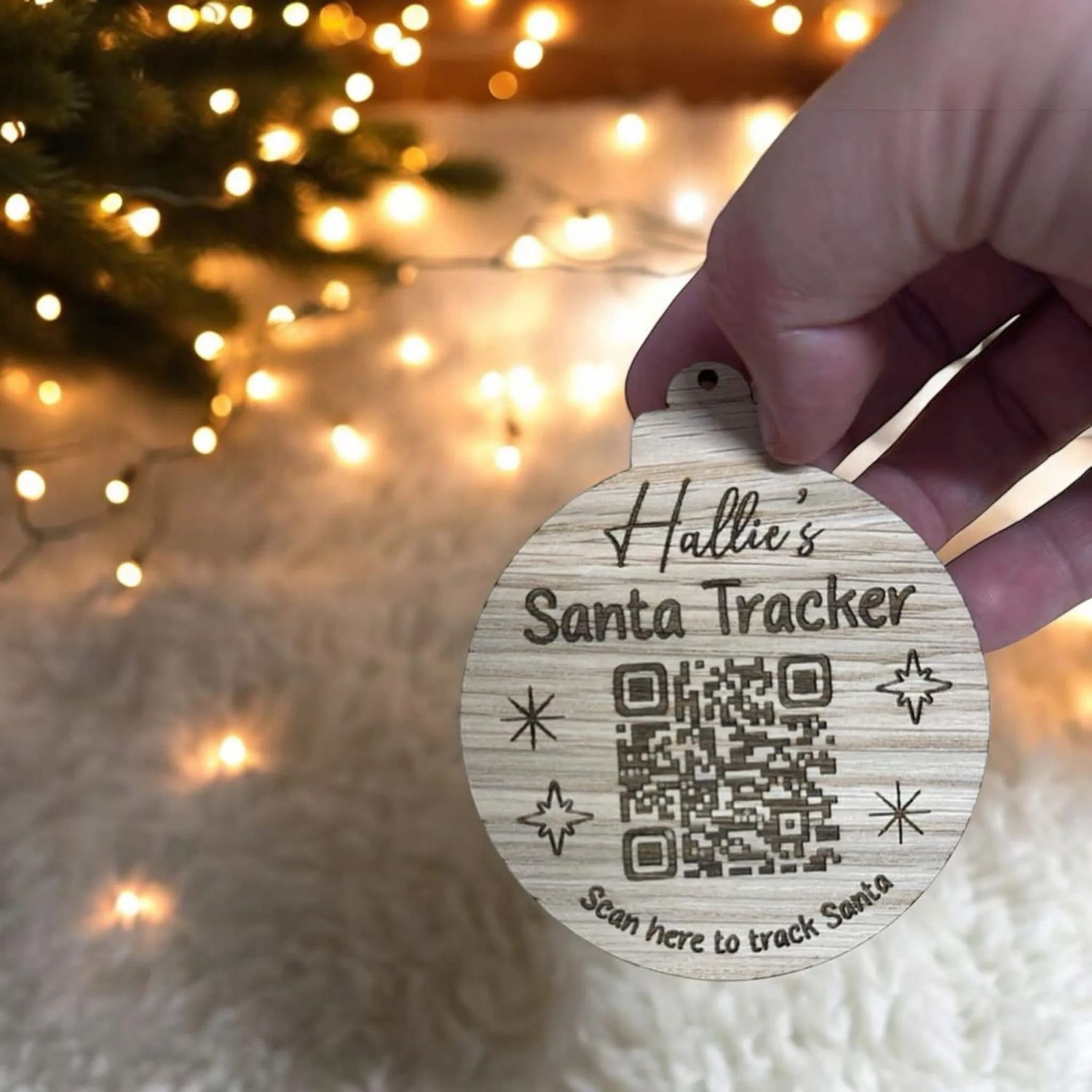Santa Tracker Bauble