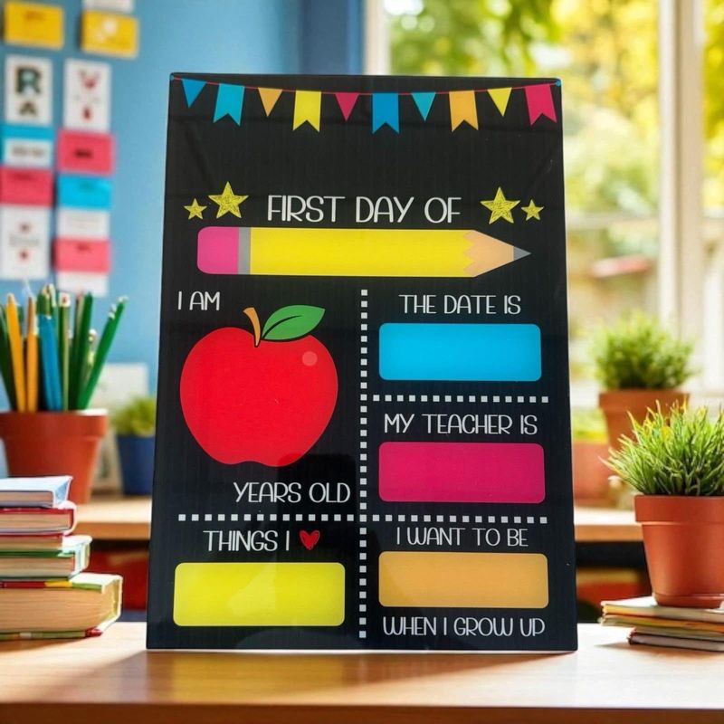 Back to School Board A4