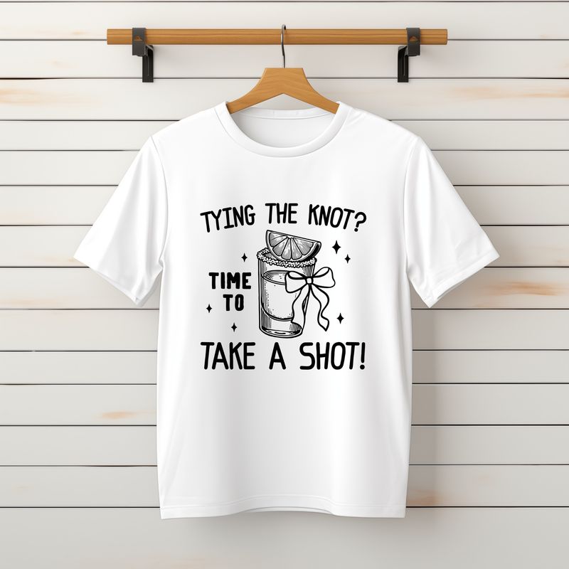 Take A Shot Bride T-shirt