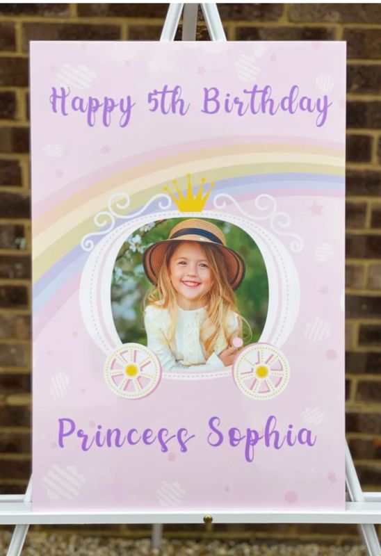Princess Birthday Board