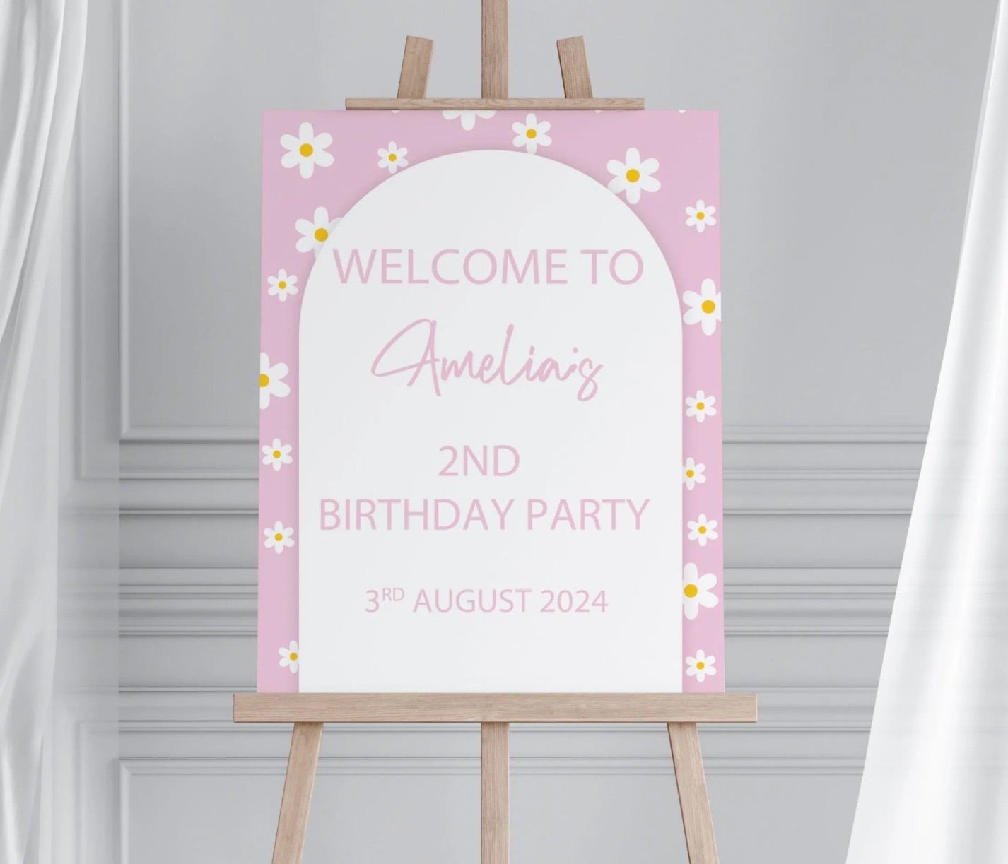Daisy Birthday Board