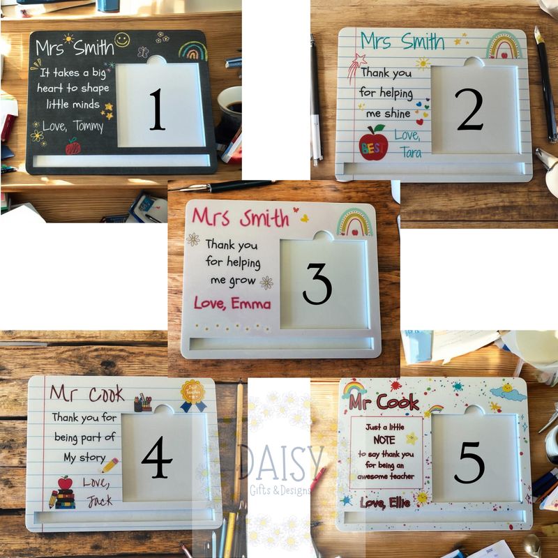 Sticky Note Pad &amp; Pencil Holder