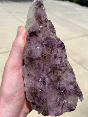 Amethyst Bookends