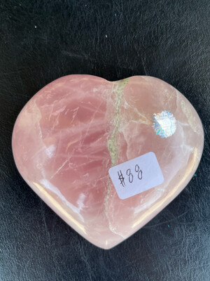 Rose Quartz Heart