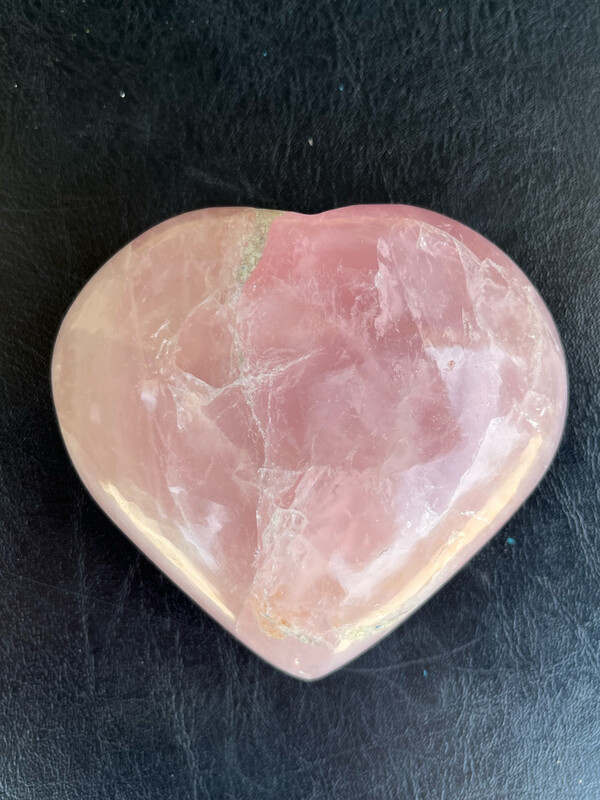 Rose Quartz Heart