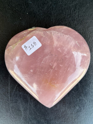 Rose Quartz Heart