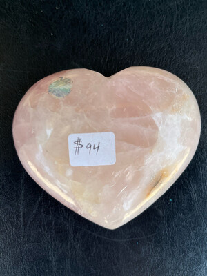 Rose Quartz Heart
