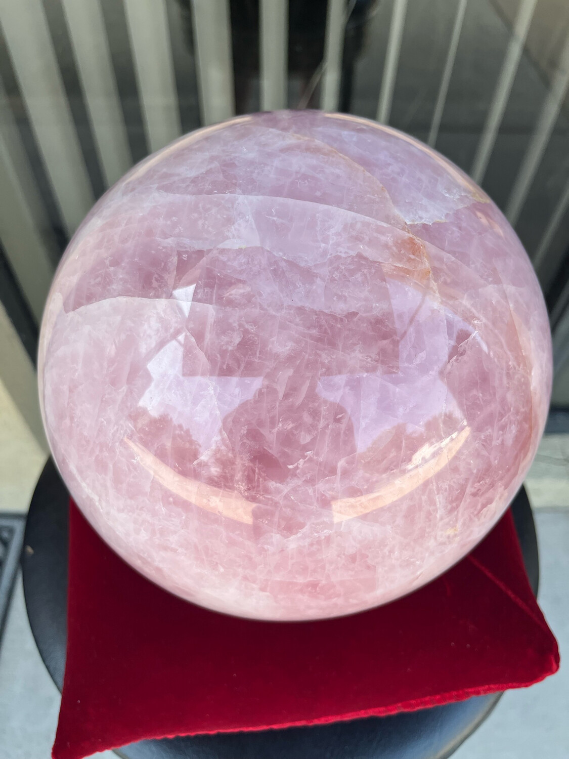 Rose Quartz Sphere XL