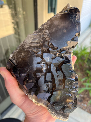Elestial Smoky Quartz Crystal