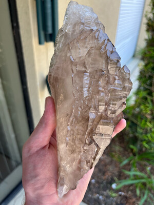 Elestial Smoky Quartz Crystal