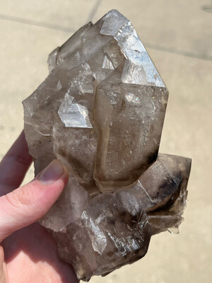 Elestial Smoky Quartz Crystal