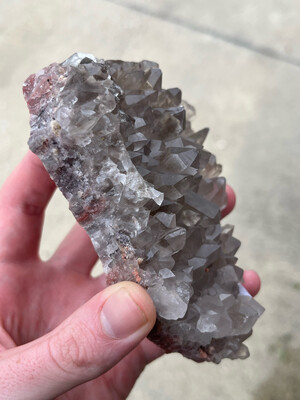 Smoky Quartz Cluster