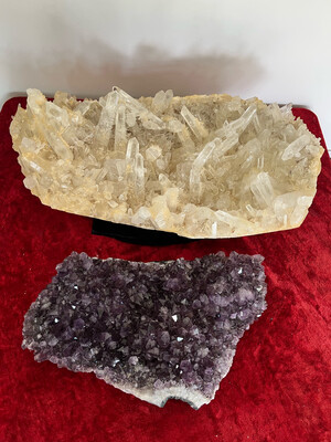 Himalayan Quartz Cluster Showpiece