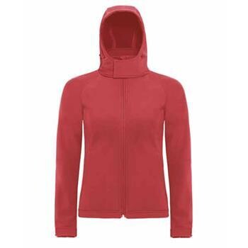 B&amp;C Parka Hooded Softshell Women