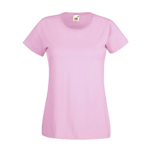 Ladies Valueweight T, Color: Light Pink, size: L