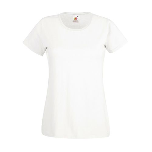 Ladies Valueweight T, Color: White, size: XL