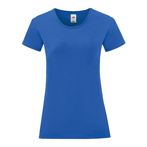 Ladies Iconic T, Color: Royal Blue, size: M