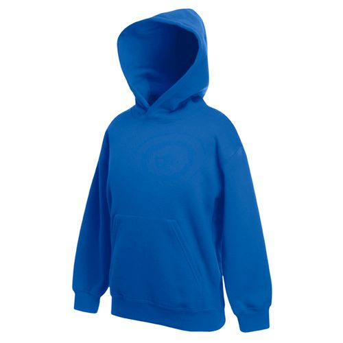Kids Premium Hooded, Color: Royal Blue, size: 140-9/11