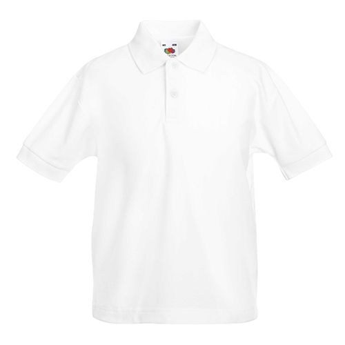 65/35 Polo Kids, Color: White, size: 14_15