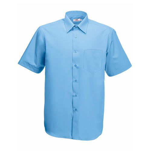 Poplin Men, Color: Sky Blue, size: M