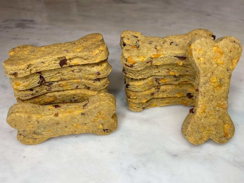 Bacon Cheddar Dog Treats