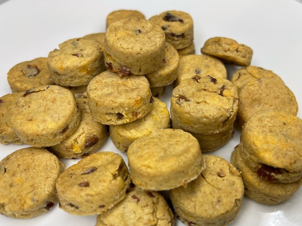 Bacon Cheddar Dog Training Treats