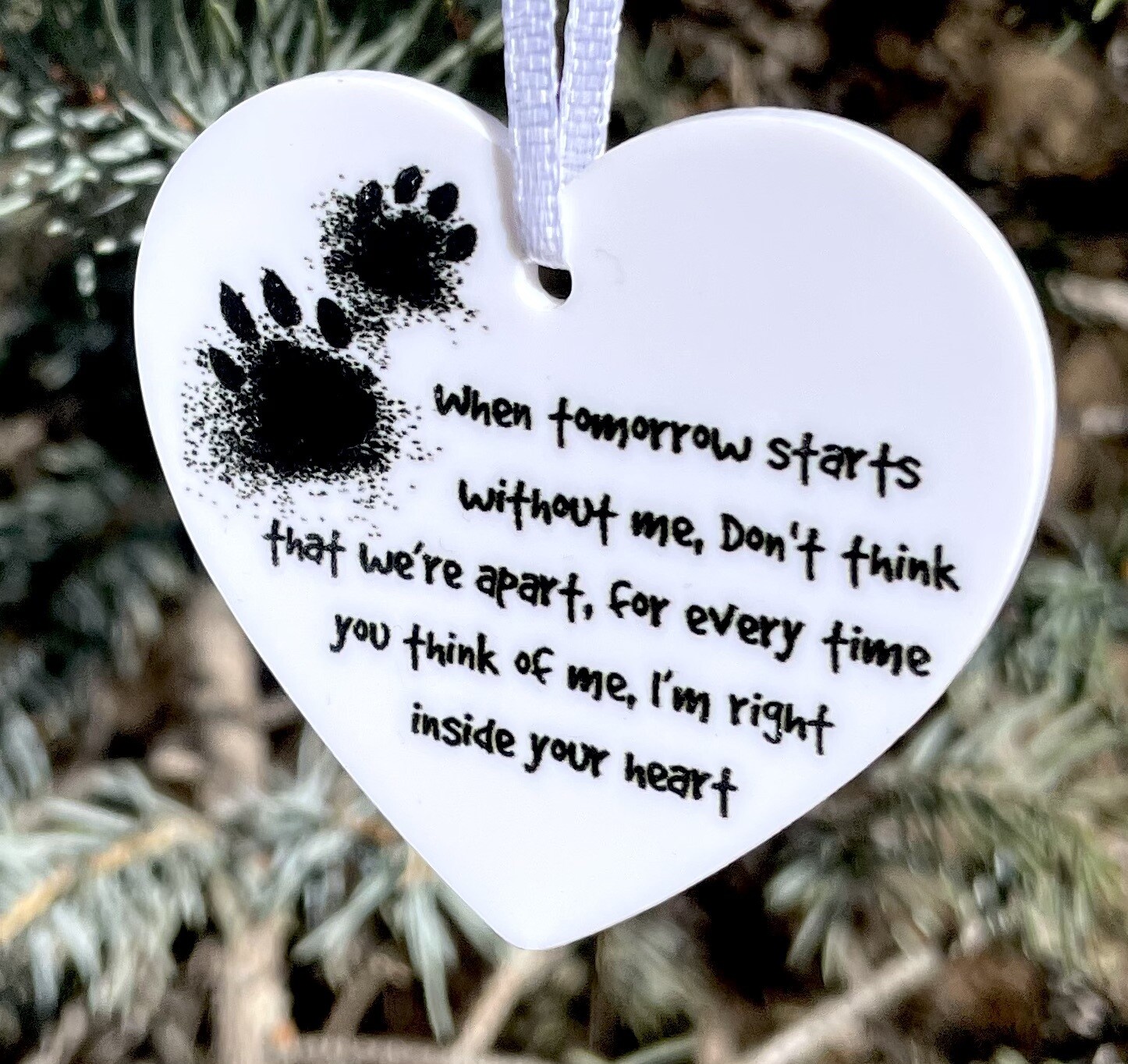 Pet Loss Ornament