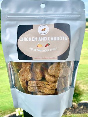 Chicken and Carrot Biscuits