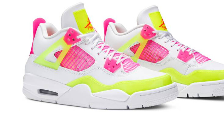 The Air Jordan 4 Retro GS ‘Lemon Venom’