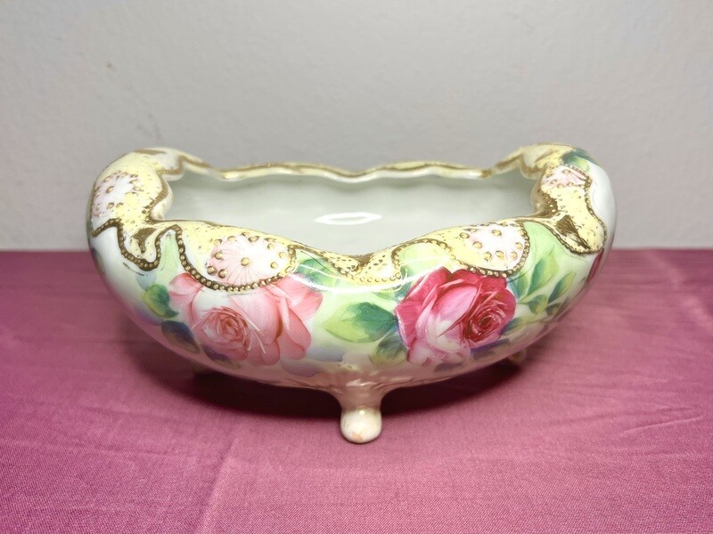 Antique Nippon Rose Bowl